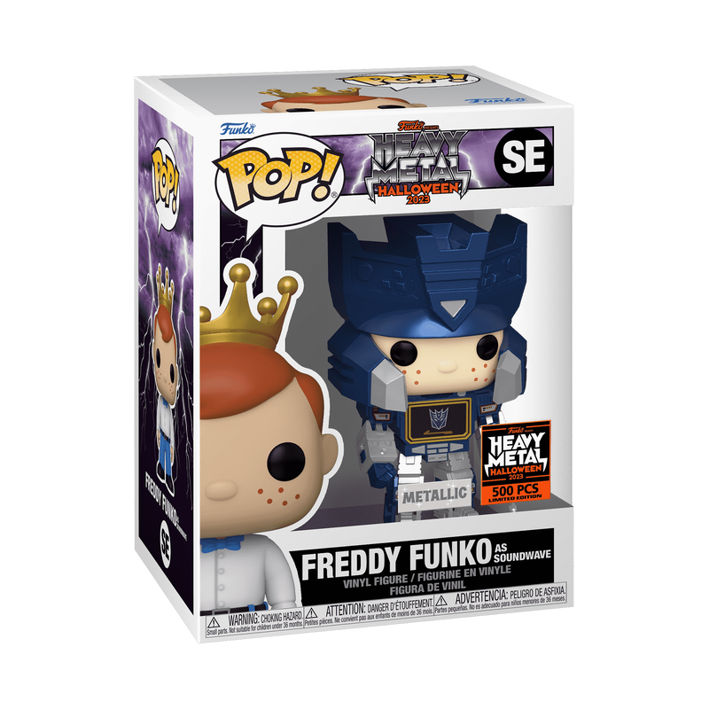 Pop! Freddy Funko as Soundwave | From the Vault | Funko